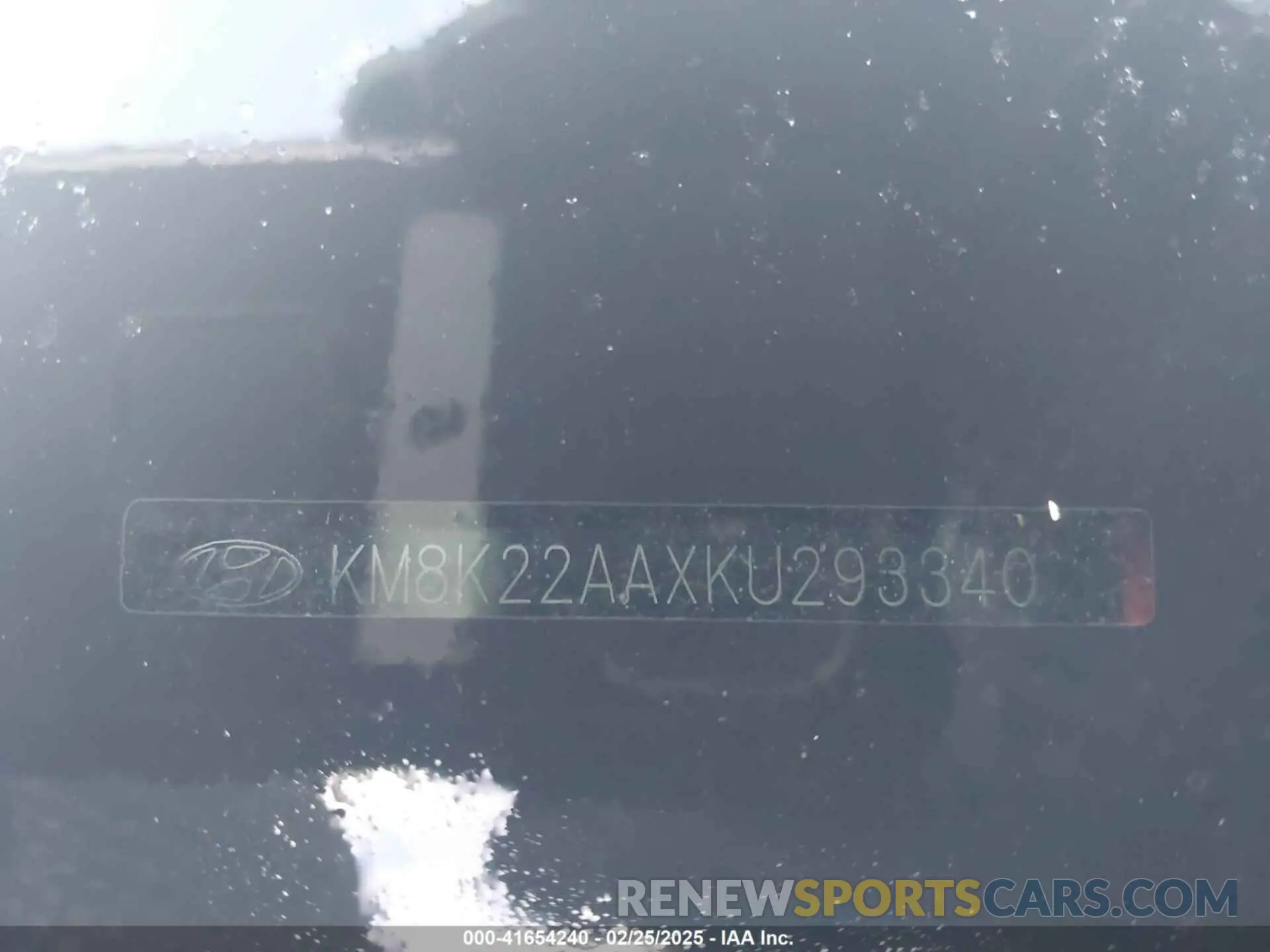 9 Photograph of a damaged car KM8K22AAXKU293340 HYUNDAI KONA 2019