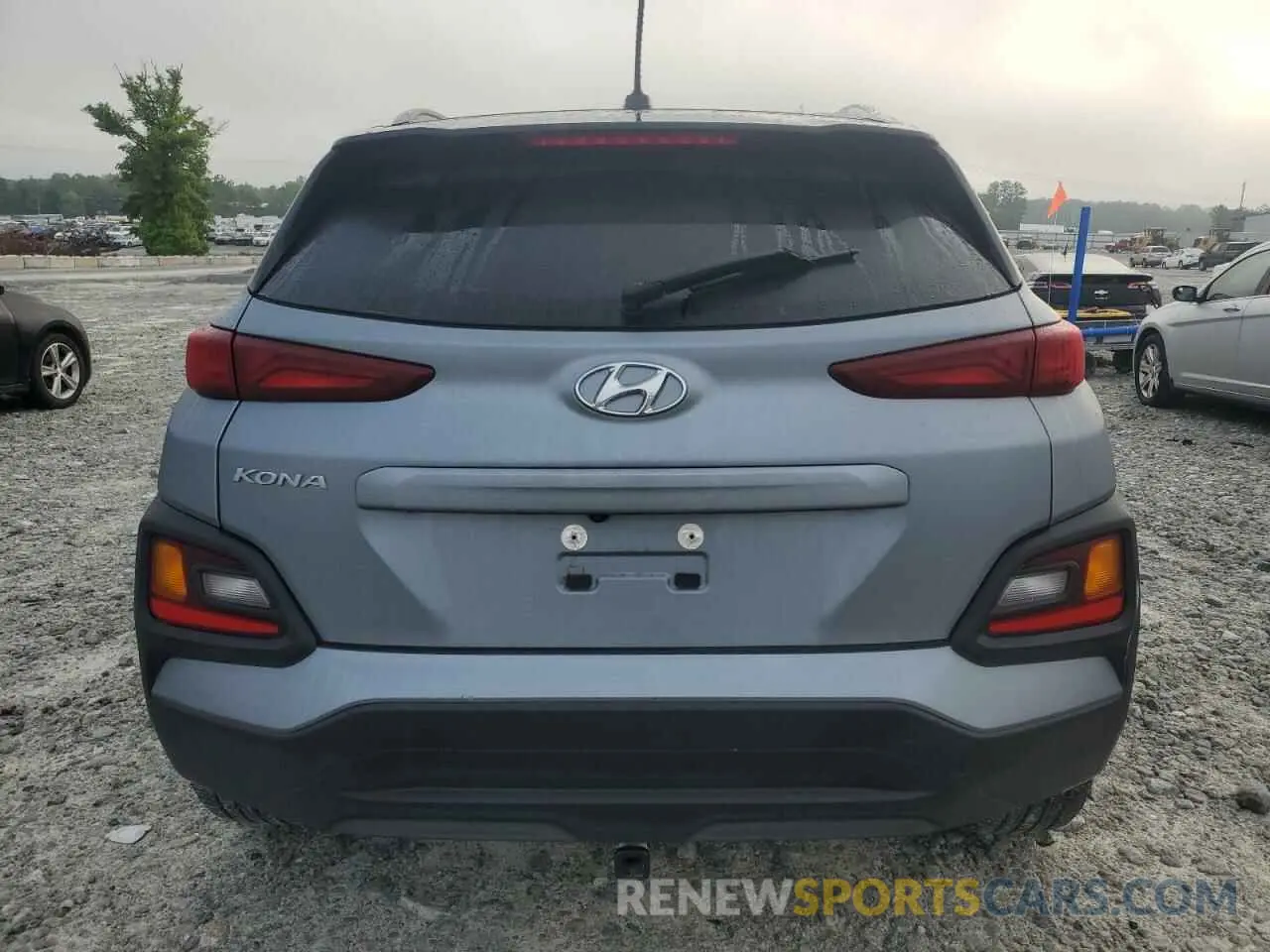 6 Photograph of a damaged car KM8K22AAXKU328670 HYUNDAI KONA 2019