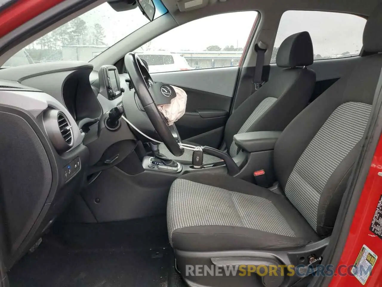 7 Photograph of a damaged car KM8K22AAXKU347316 HYUNDAI KONA 2019