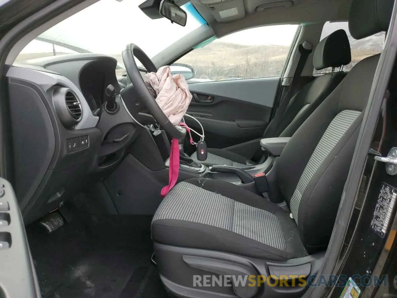 7 Photograph of a damaged car KM8K22AAXKU382423 HYUNDAI KONA 2019