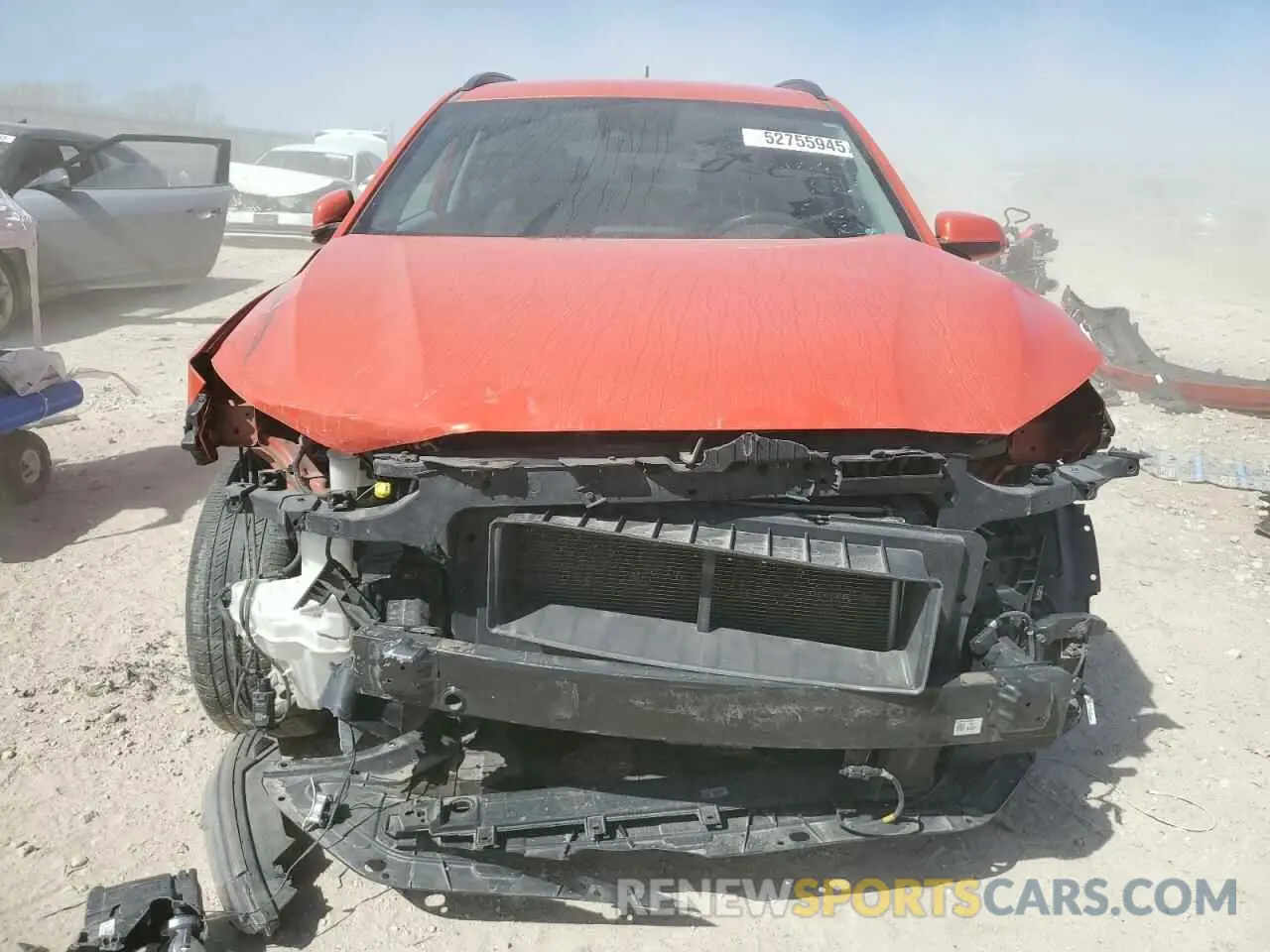 5 Photograph of a damaged car KM8K22AAXKU395236 HYUNDAI KONA 2019