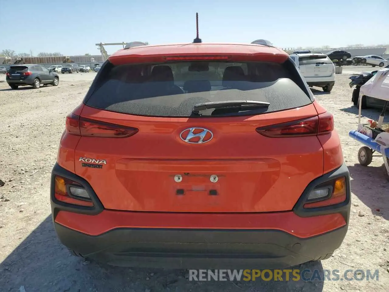 6 Photograph of a damaged car KM8K22AAXKU395236 HYUNDAI KONA 2019