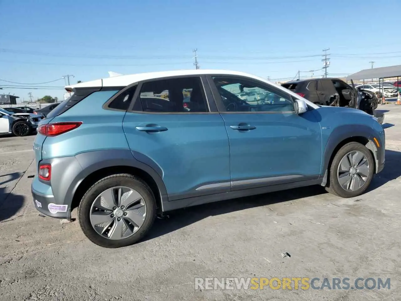 3 Photograph of a damaged car KM8K23AG5KU022809 HYUNDAI KONA 2019