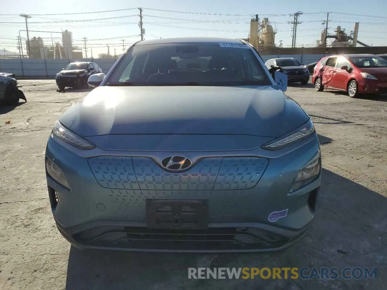 5 Photograph of a damaged car KM8K23AG5KU022809 HYUNDAI KONA 2019