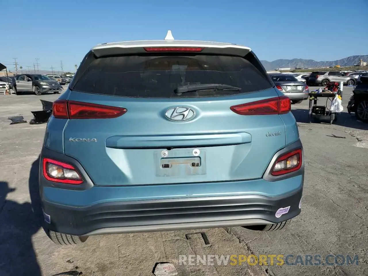 6 Photograph of a damaged car KM8K23AG5KU022809 HYUNDAI KONA 2019