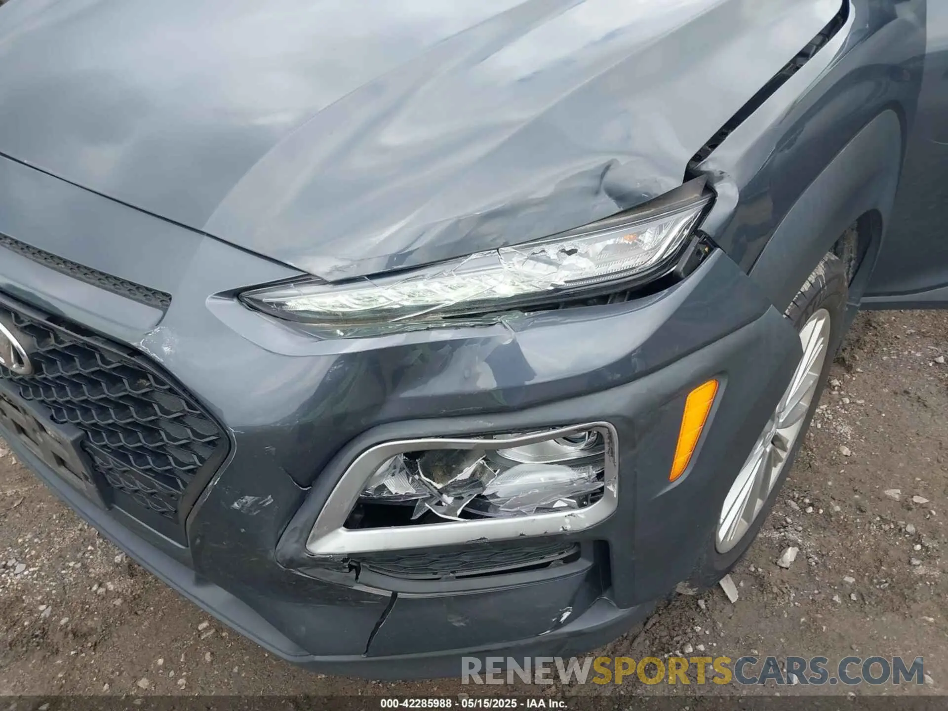 6 Photograph of a damaged car KM8K2CAA0KU368763 HYUNDAI KONA 2019