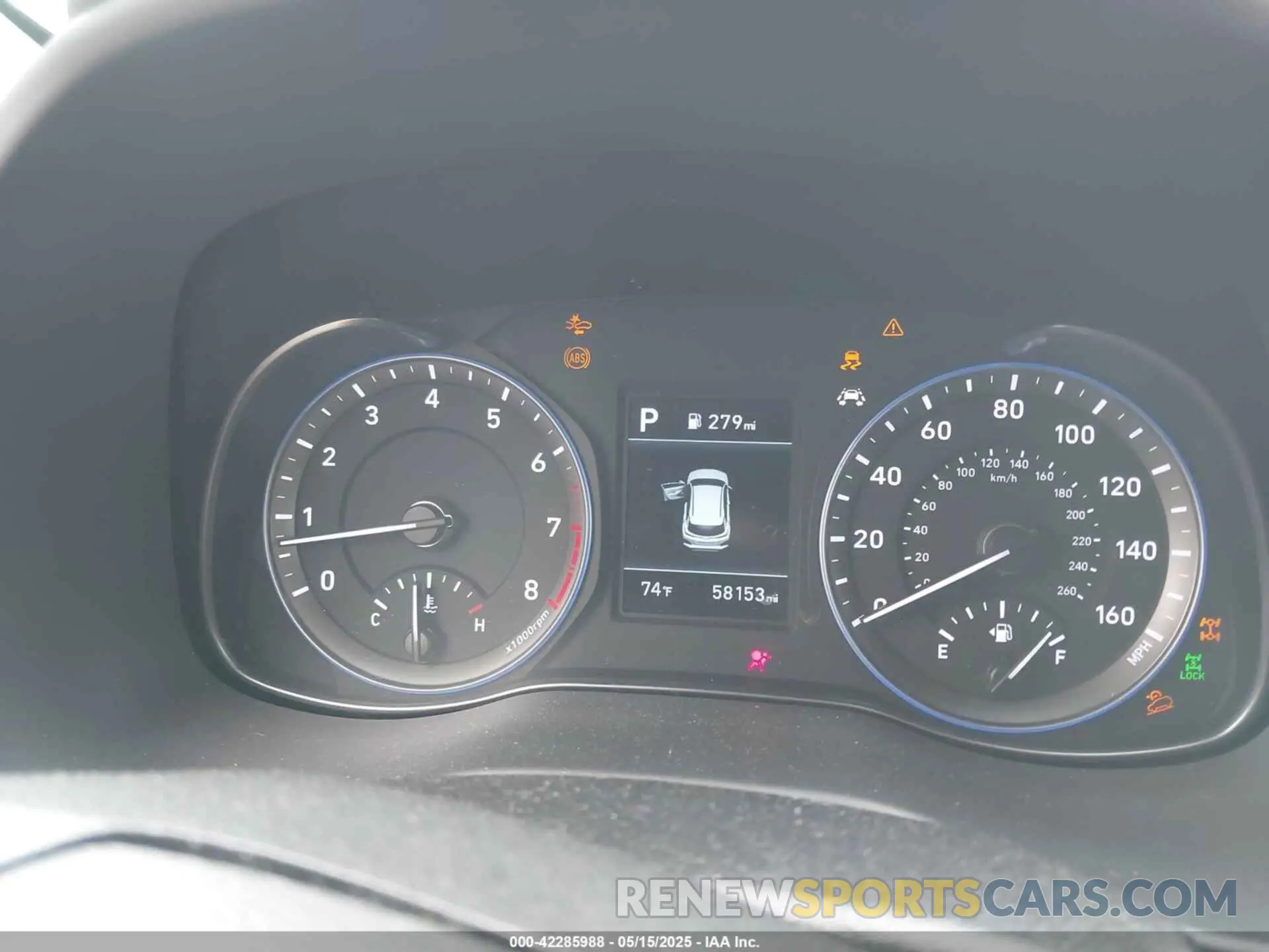 7 Photograph of a damaged car KM8K2CAA0KU368763 HYUNDAI KONA 2019