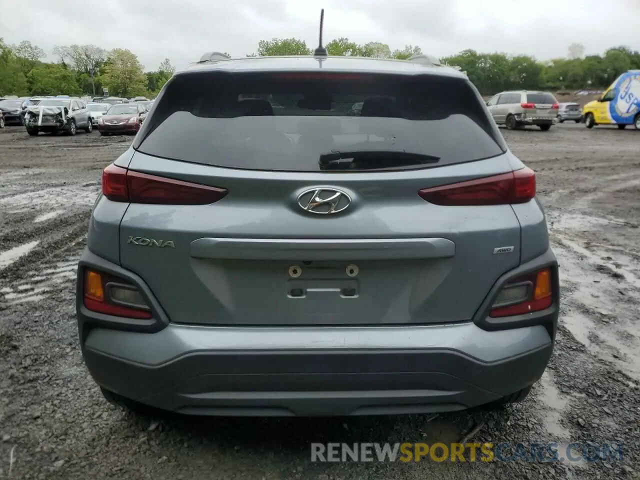 6 Photograph of a damaged car KM8K2CAA3KU321260 HYUNDAI KONA 2019