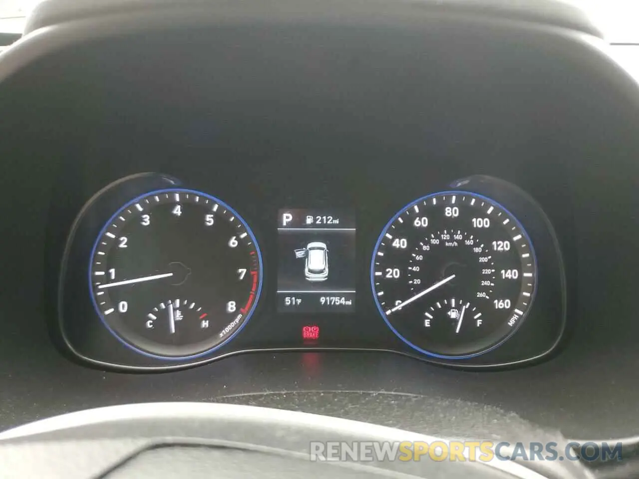 9 Photograph of a damaged car KM8K2CAA3KU321260 HYUNDAI KONA 2019