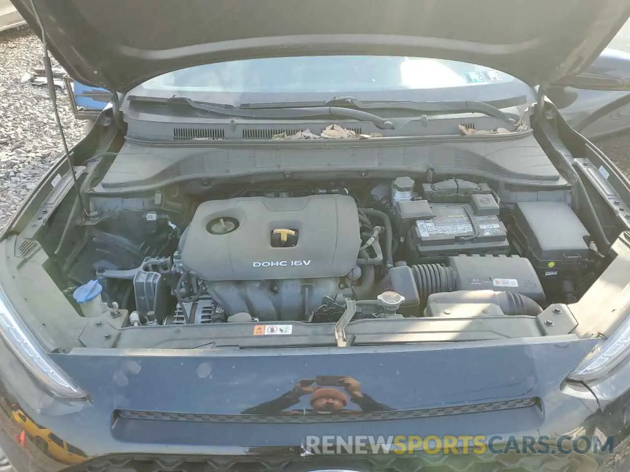 12 Photograph of a damaged car KM8K2CAA3KU366280 HYUNDAI KONA 2019