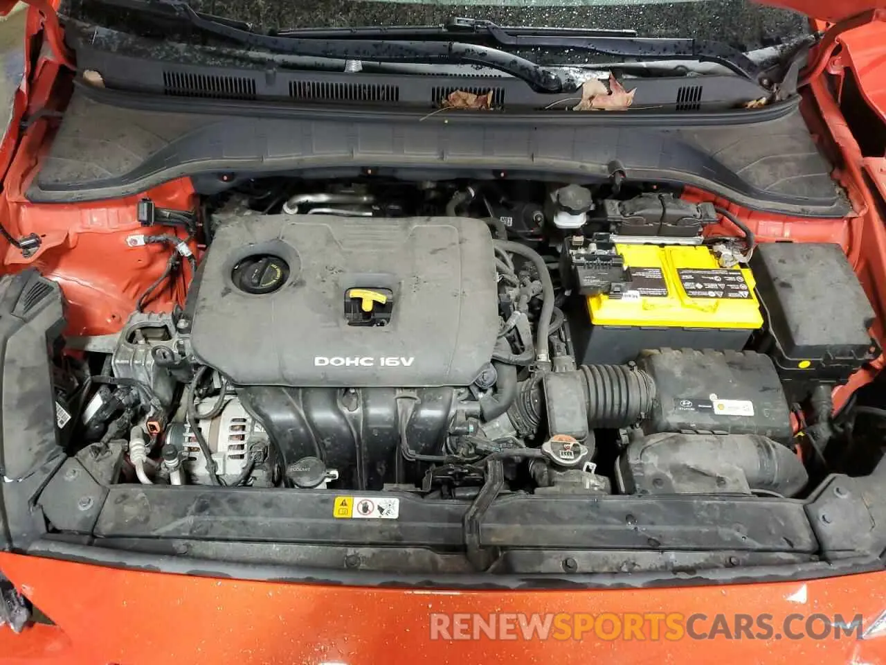 11 Photograph of a damaged car KM8K2CAA6KU207284 HYUNDAI KONA 2019