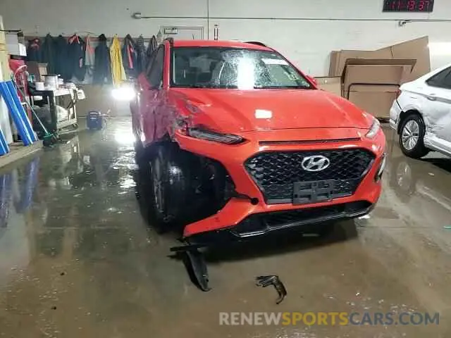 13 Photograph of a damaged car KM8K2CAA6KU207284 HYUNDAI KONA 2019