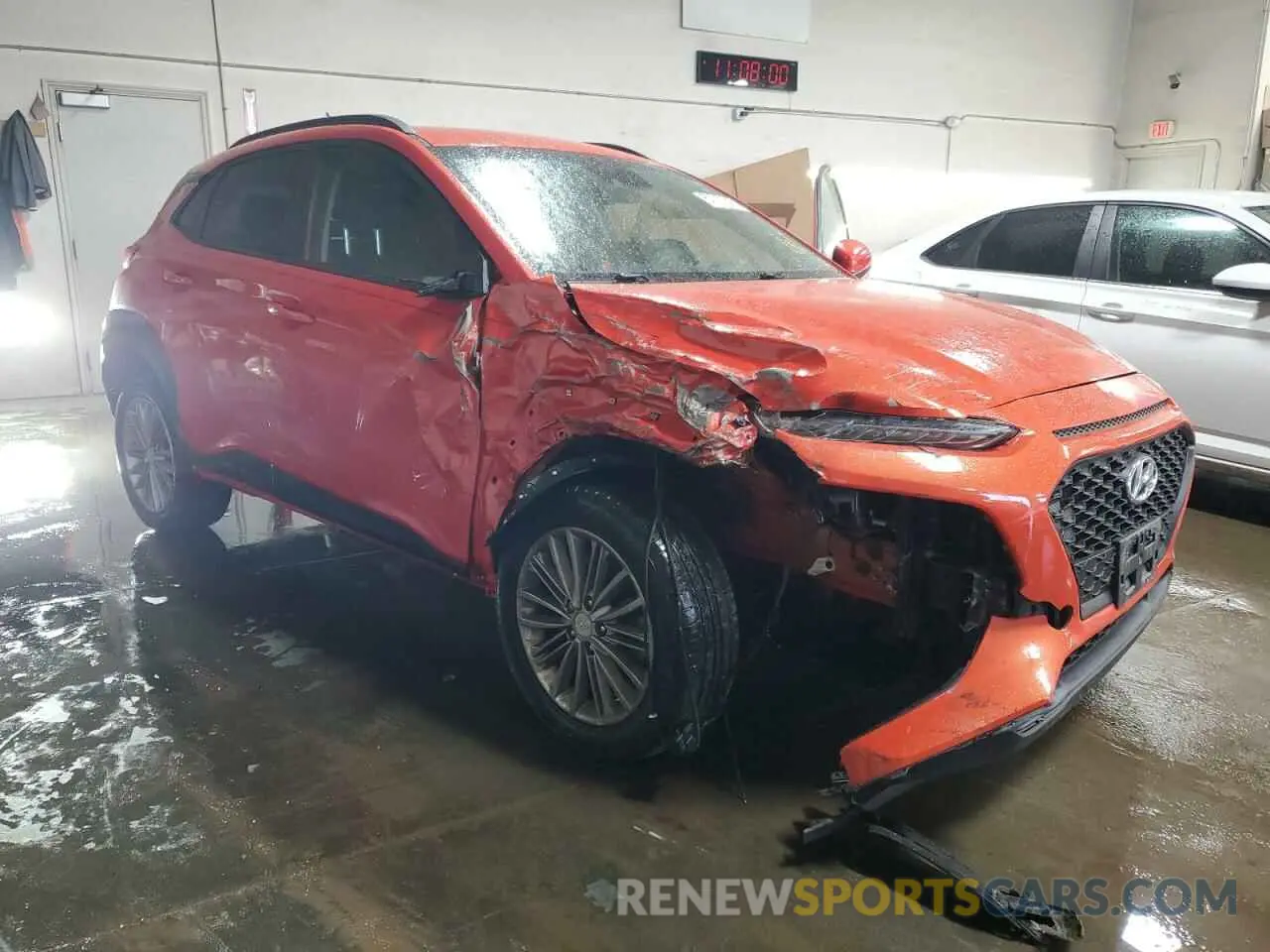 4 Photograph of a damaged car KM8K2CAA6KU207284 HYUNDAI KONA 2019