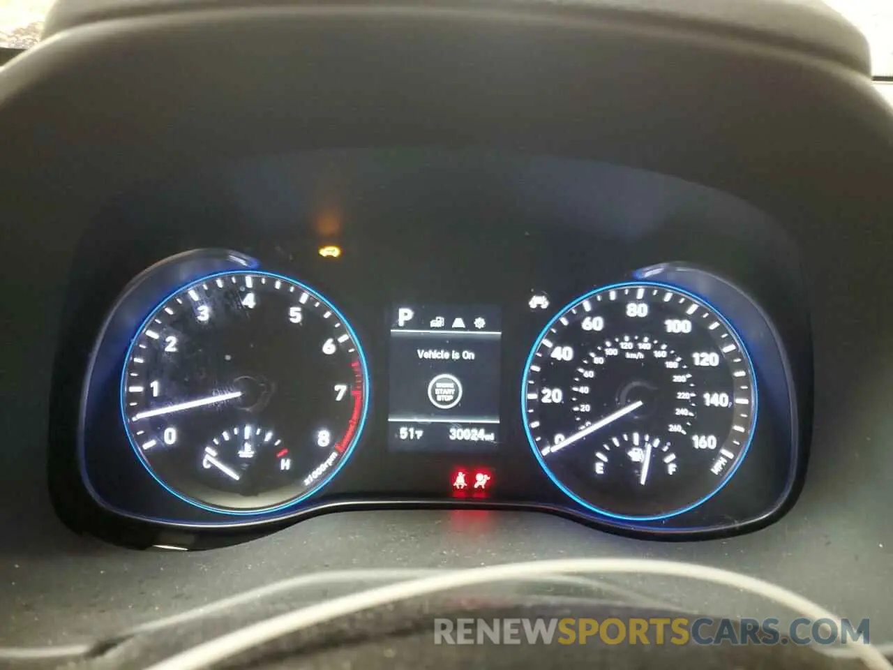 9 Photograph of a damaged car KM8K2CAA6KU207284 HYUNDAI KONA 2019