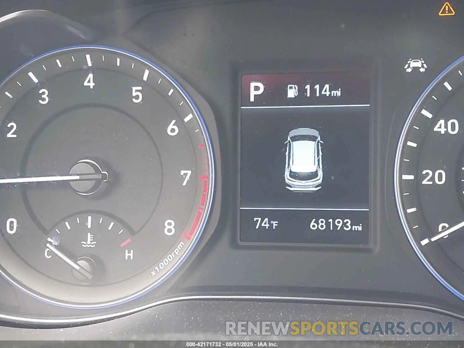 7 Photograph of a damaged car KM8K2CAA6KU347822 HYUNDAI KONA 2019