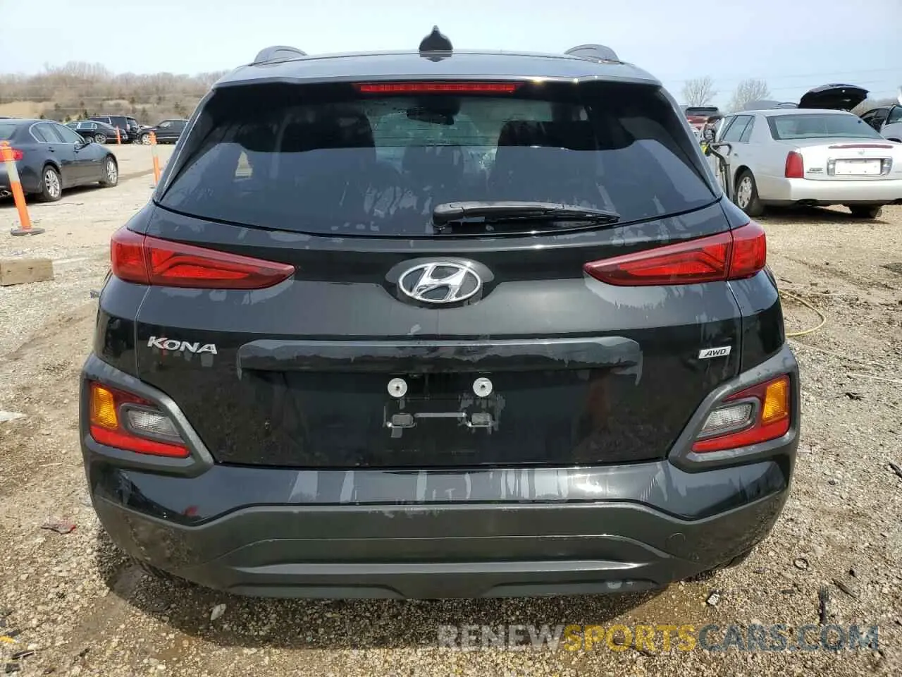 6 Photograph of a damaged car KM8K2CAA6KU375104 HYUNDAI KONA 2019