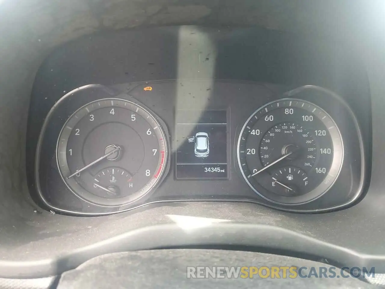 9 Photograph of a damaged car KM8K2CAA6KU375104 HYUNDAI KONA 2019