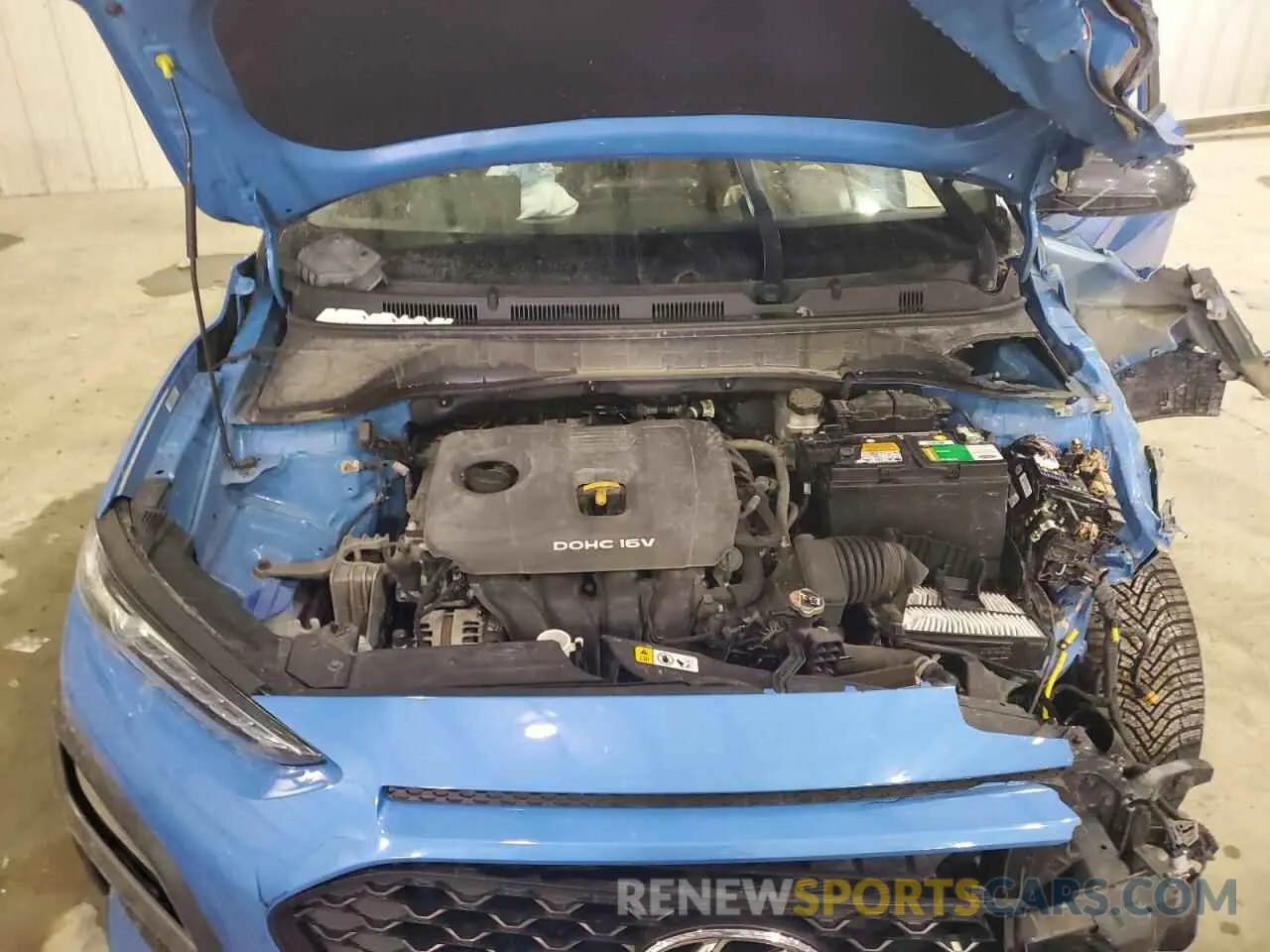 12 Photograph of a damaged car KM8K2CAA8KU199351 HYUNDAI KONA 2019