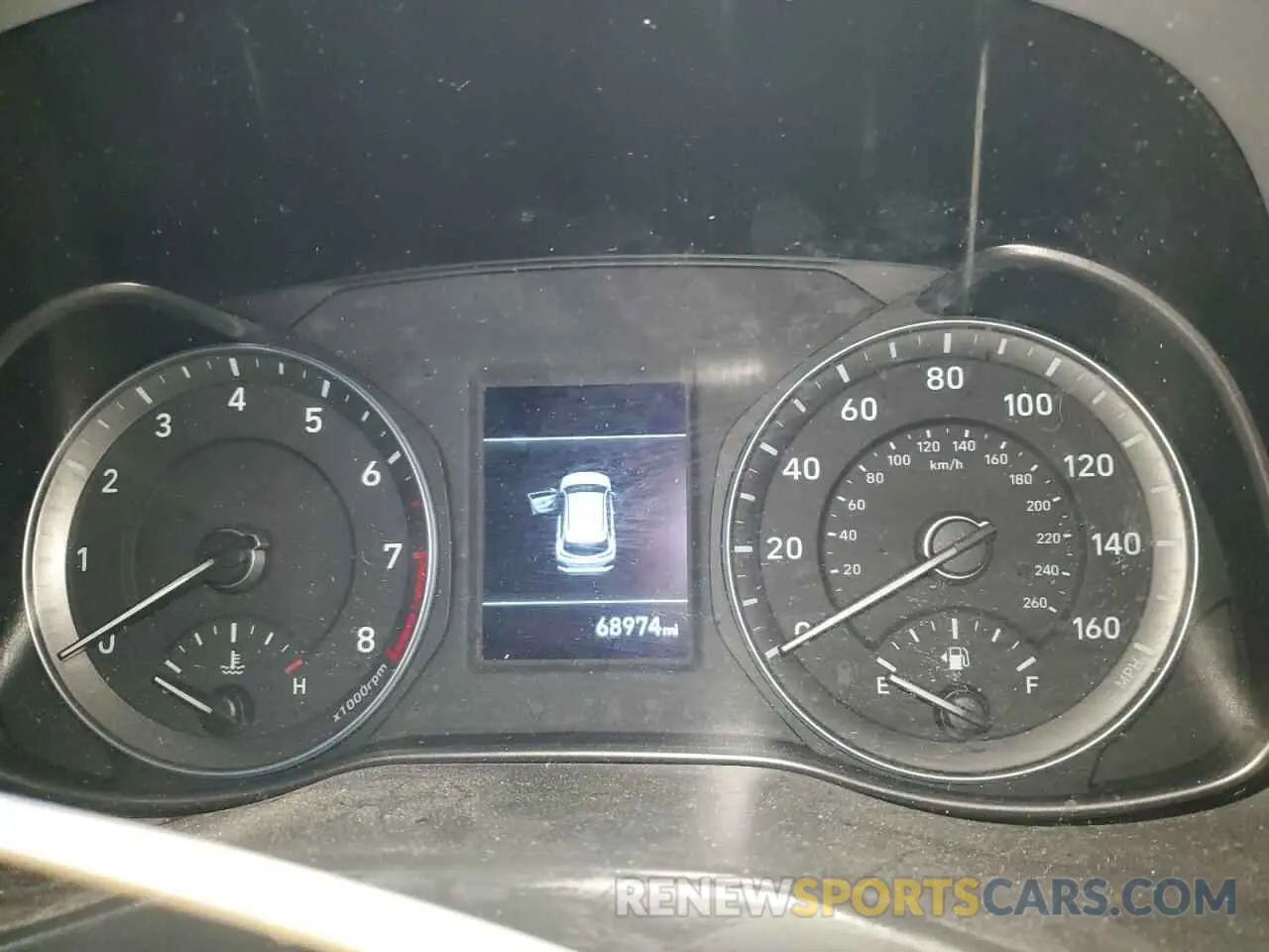 9 Photograph of a damaged car KM8K2CAA8KU199351 HYUNDAI KONA 2019