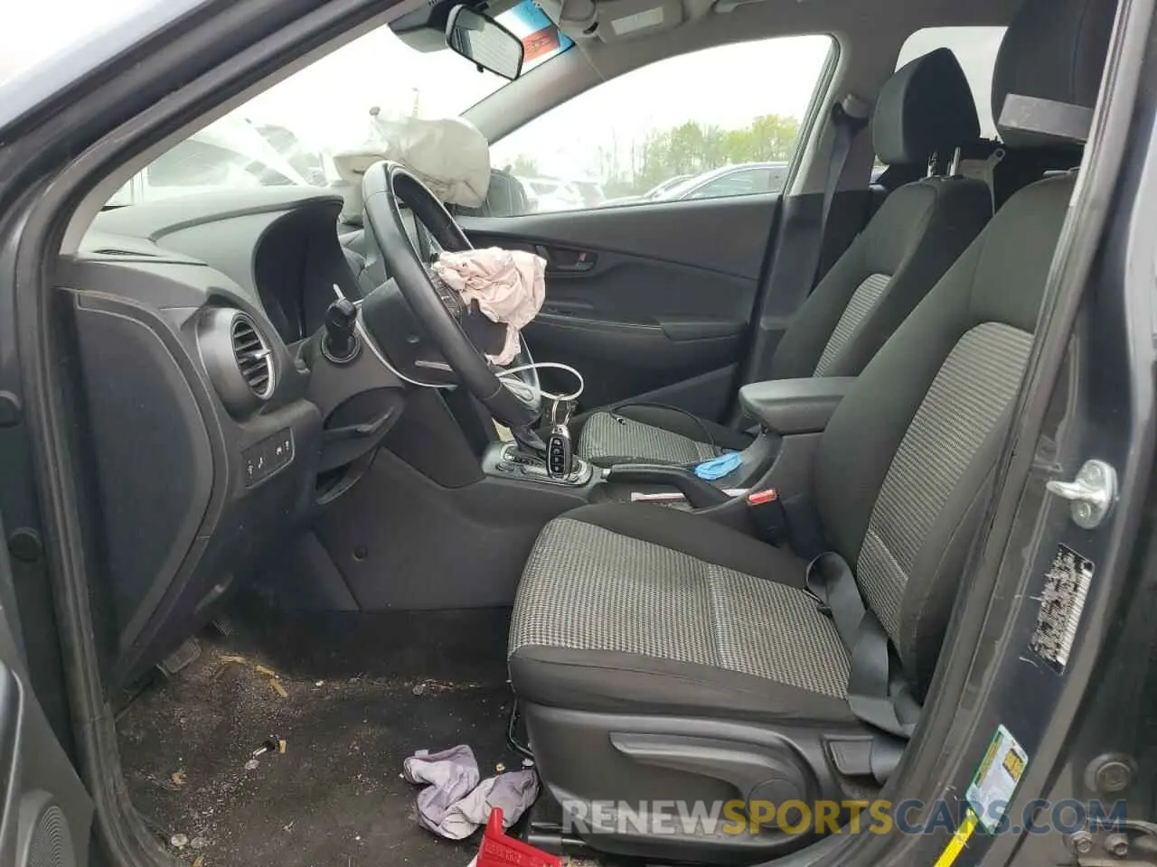 7 Photograph of a damaged car KM8K2CAA8KU377159 HYUNDAI KONA 2019