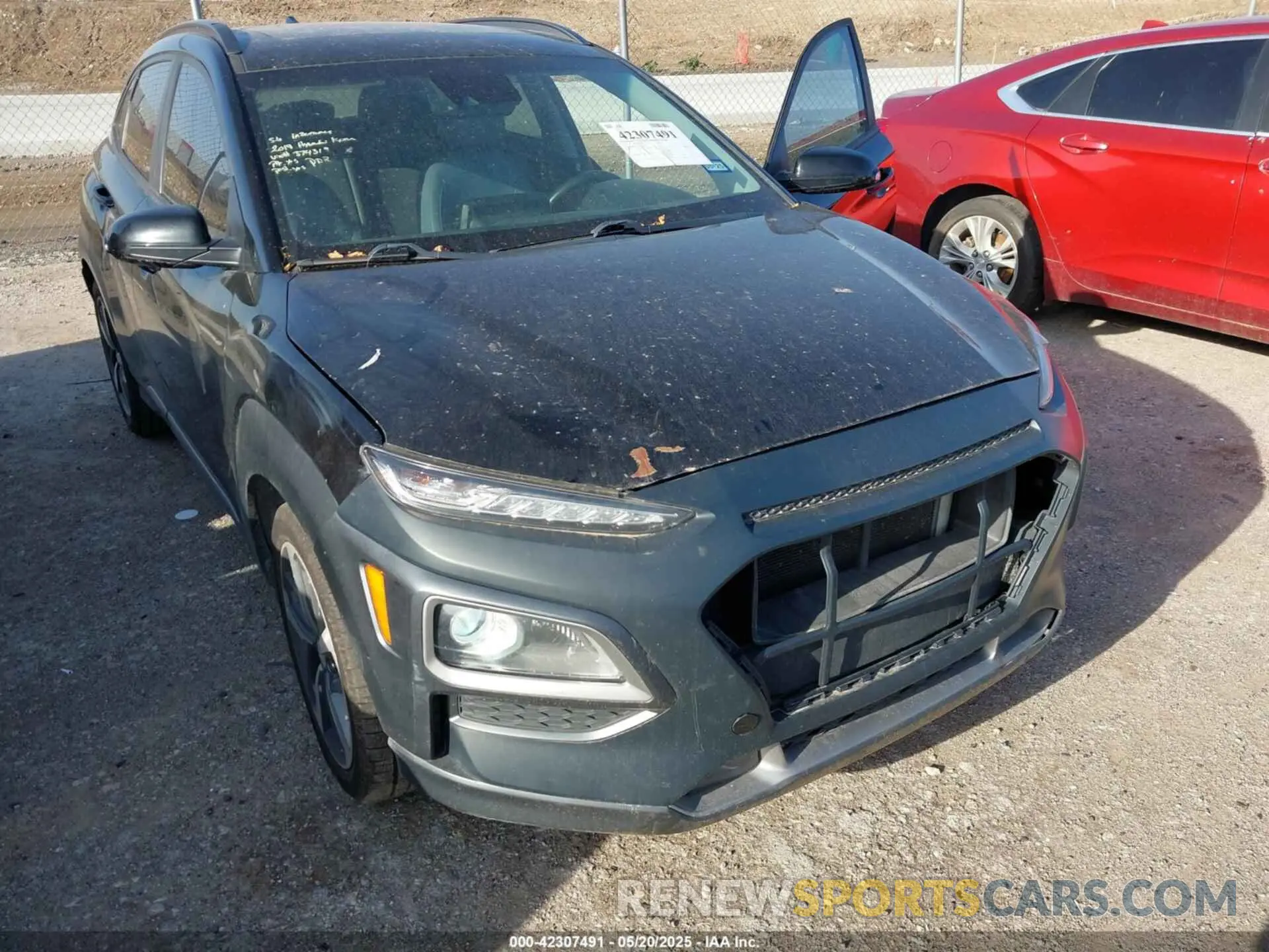 6 Photograph of a damaged car KM8K33A50KU374319 HYUNDAI KONA 2019