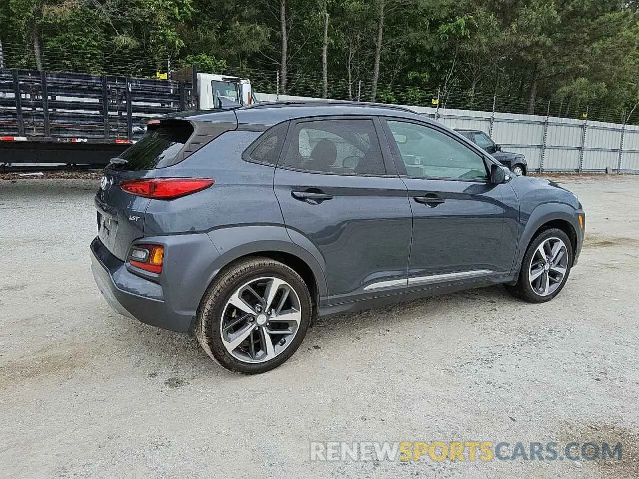3 Photograph of a damaged car KM8K33A52KU246261 HYUNDAI KONA 2019