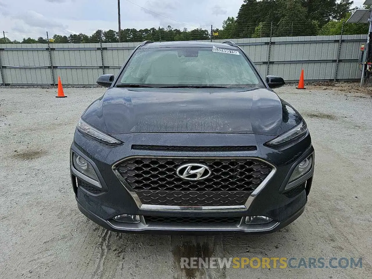 5 Photograph of a damaged car KM8K33A52KU246261 HYUNDAI KONA 2019
