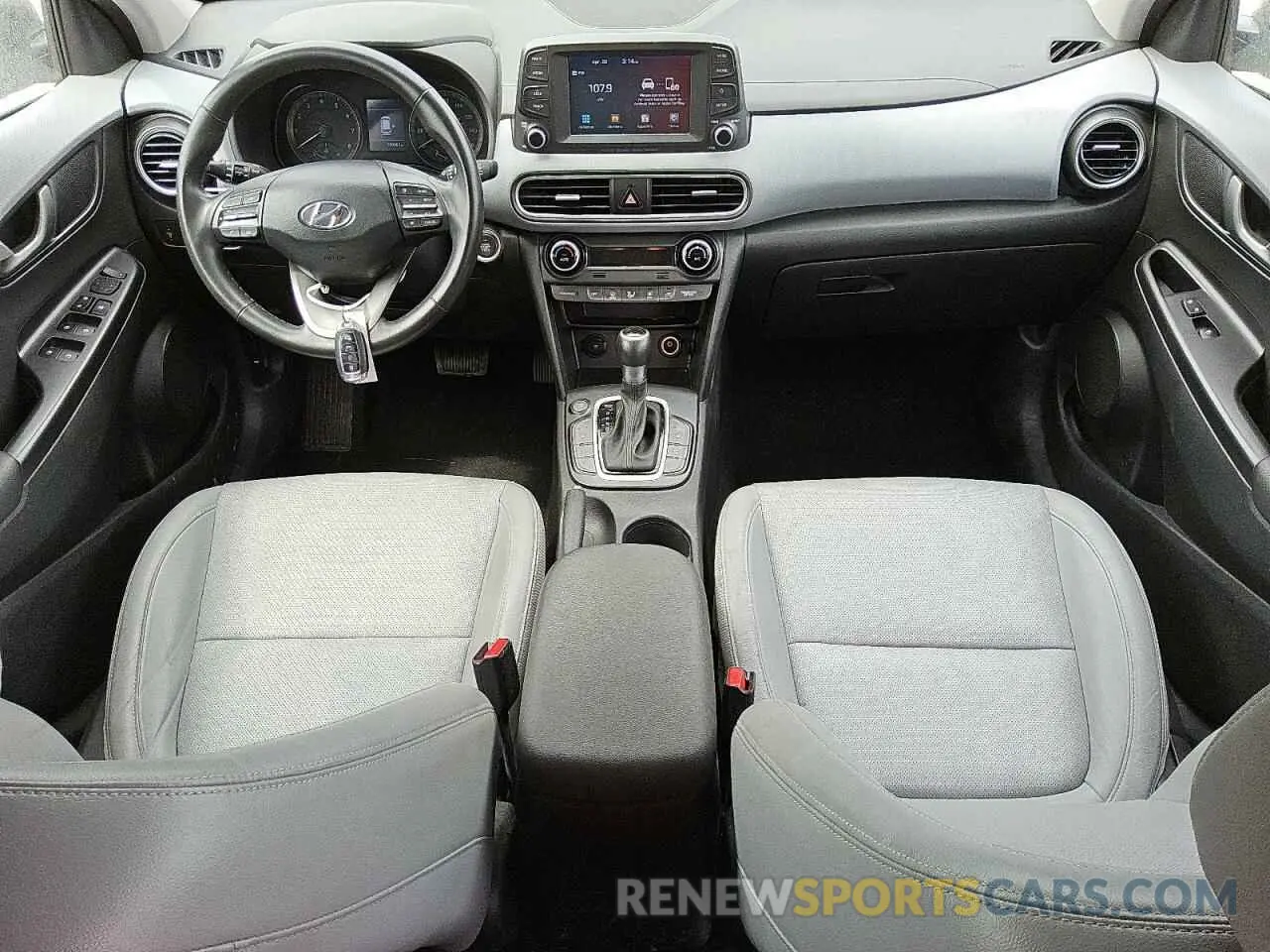 8 Photograph of a damaged car KM8K33A52KU246261 HYUNDAI KONA 2019