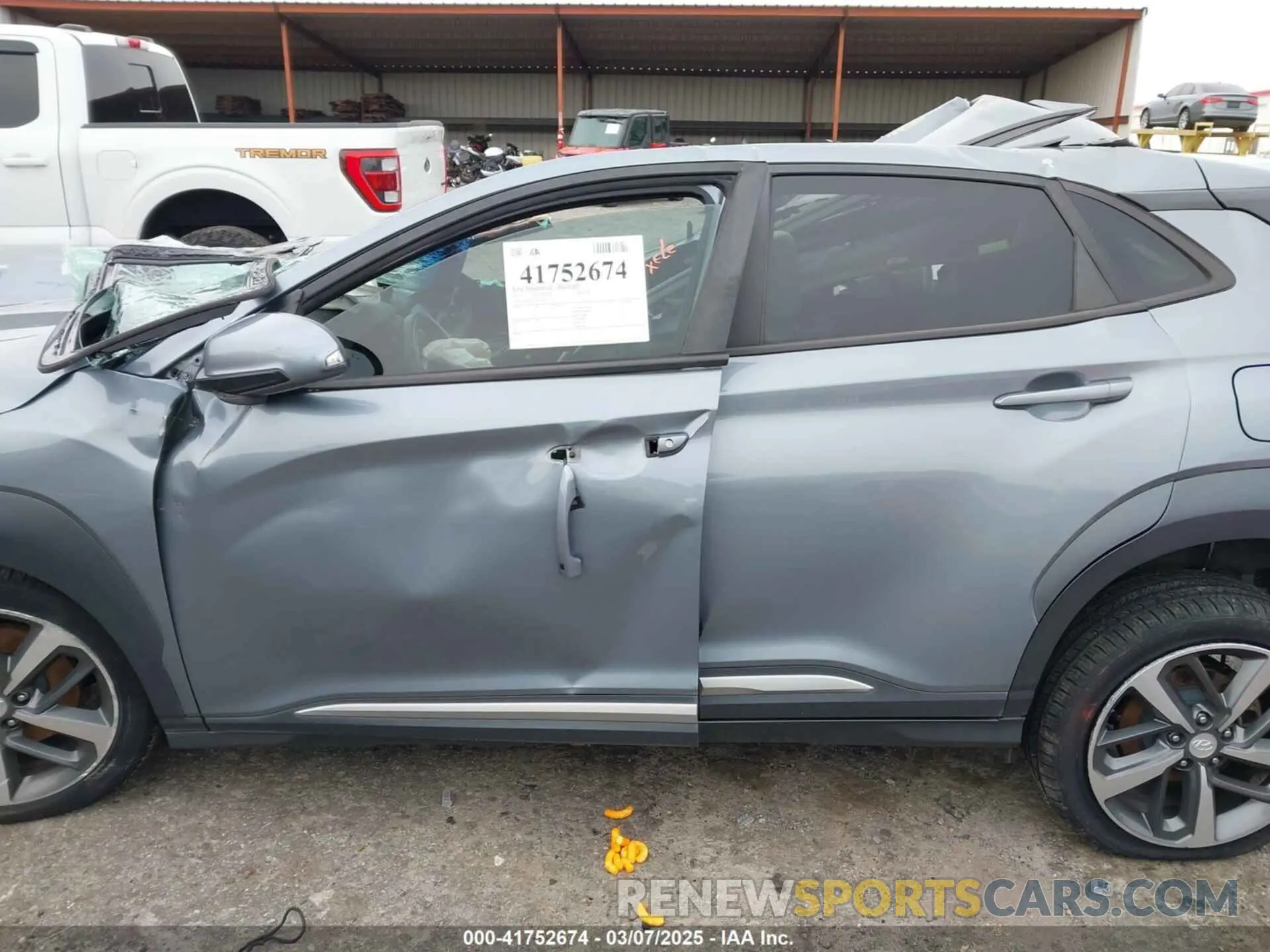 14 Photograph of a damaged car KM8K33A53KU246138 HYUNDAI KONA 2019