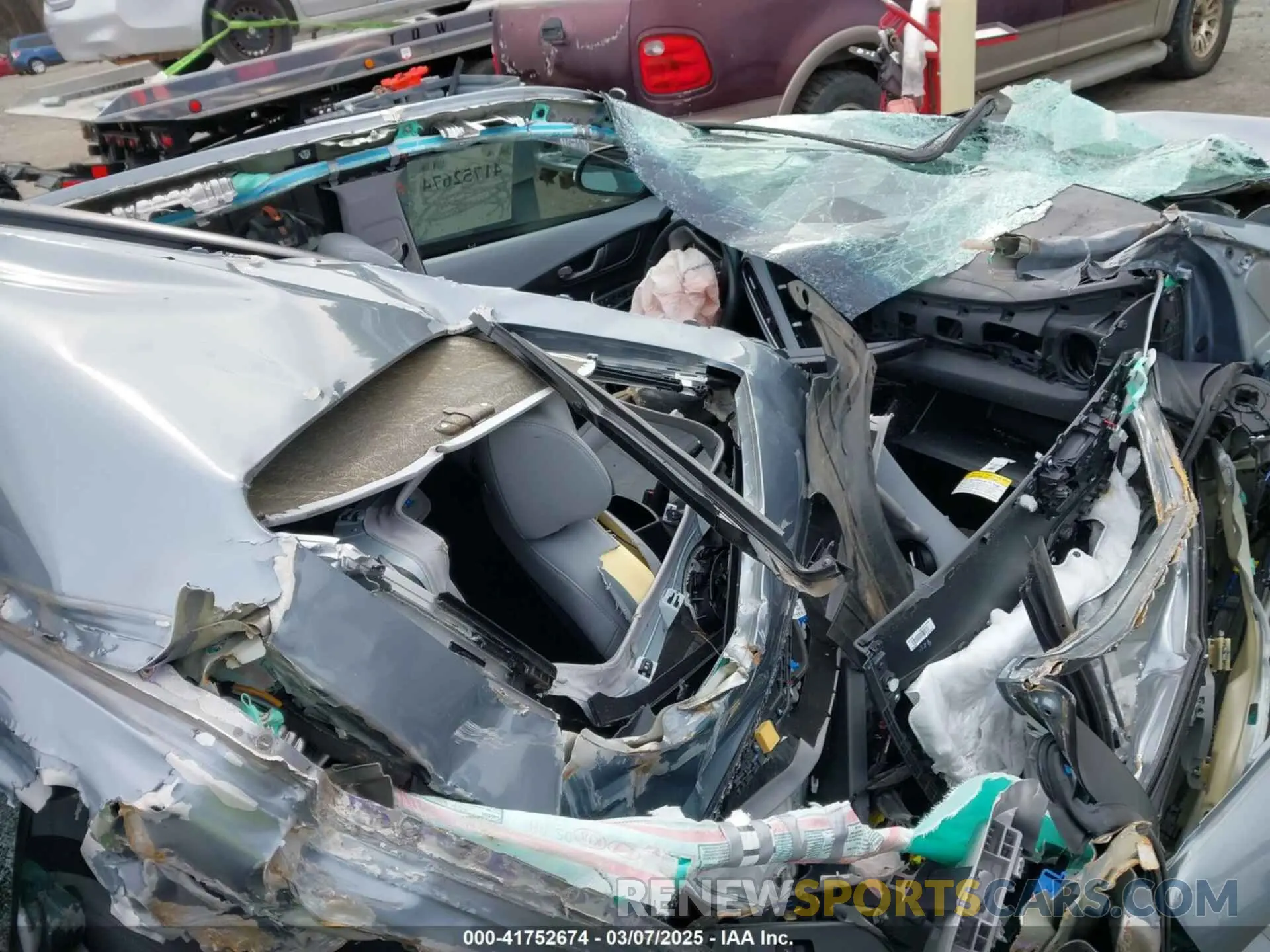 19 Photograph of a damaged car KM8K33A53KU246138 HYUNDAI KONA 2019