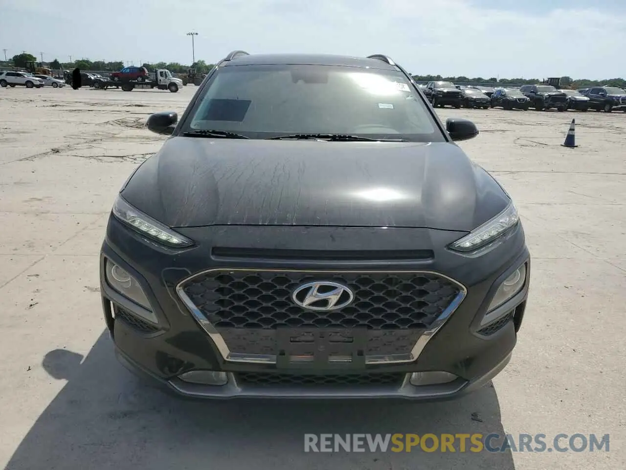 5 Photograph of a damaged car KM8K33A54KU205100 HYUNDAI KONA 2019
