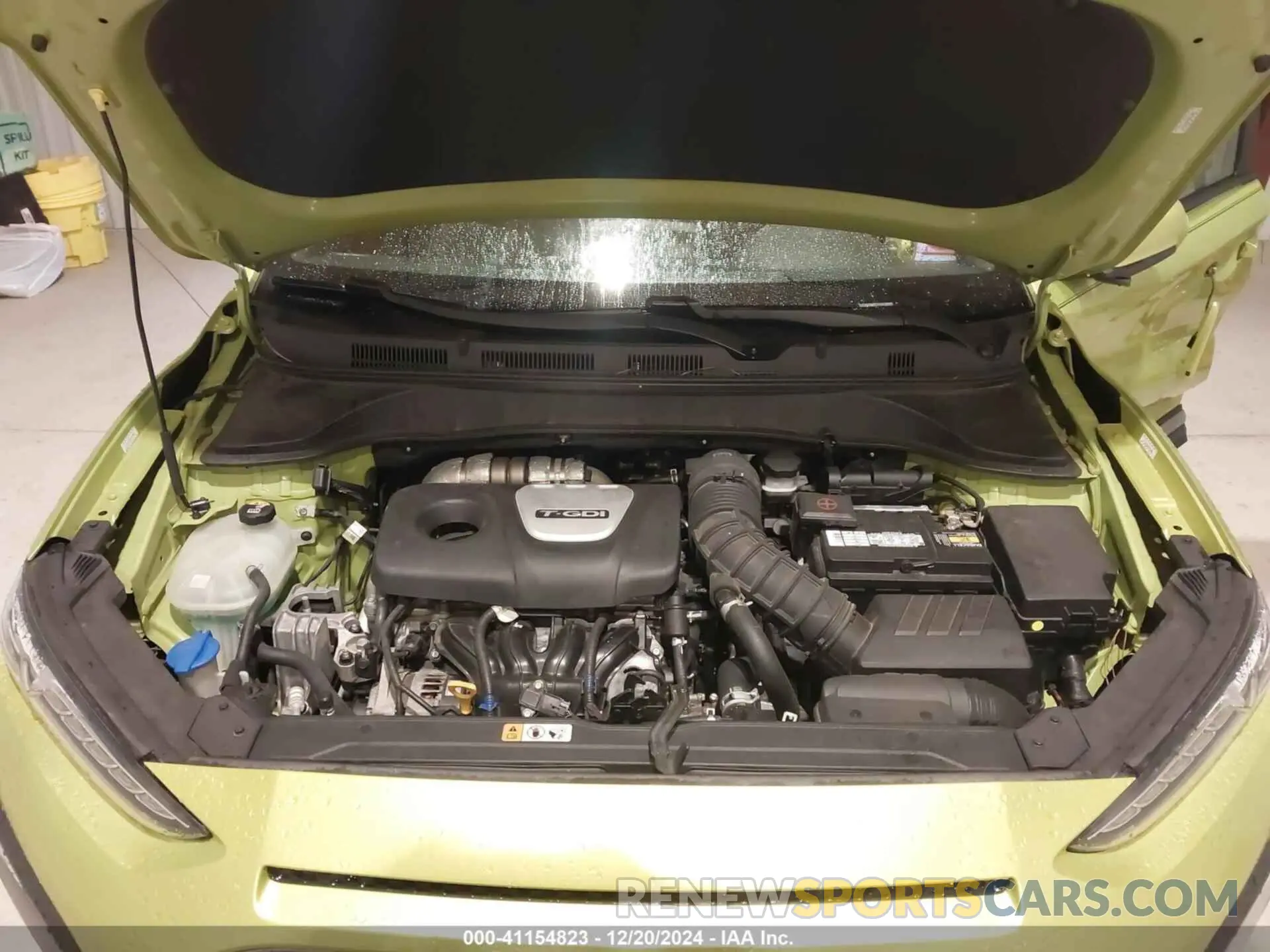 10 Photograph of a damaged car KM8K33A54KU375117 HYUNDAI KONA 2019