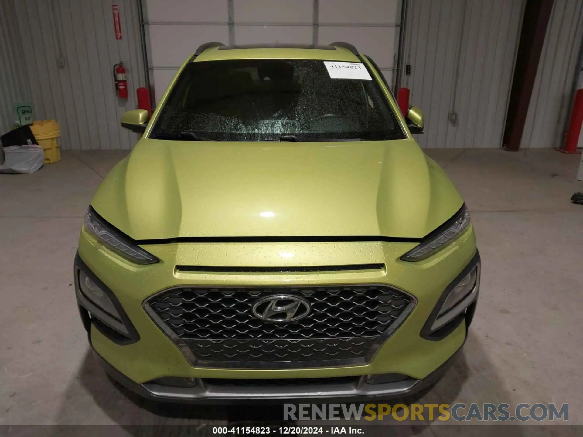 12 Photograph of a damaged car KM8K33A54KU375117 HYUNDAI KONA 2019