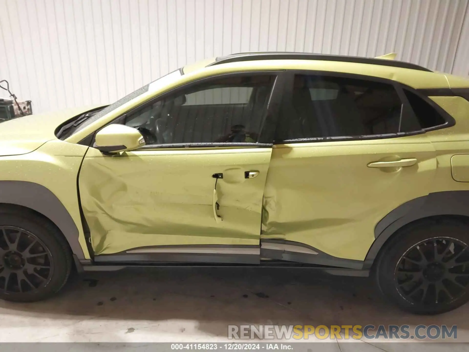 14 Photograph of a damaged car KM8K33A54KU375117 HYUNDAI KONA 2019