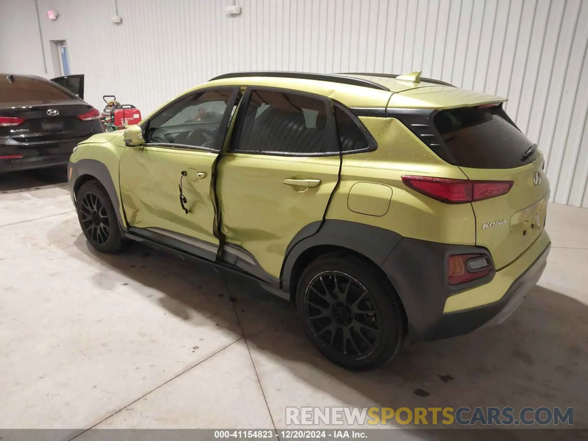 3 Photograph of a damaged car KM8K33A54KU375117 HYUNDAI KONA 2019