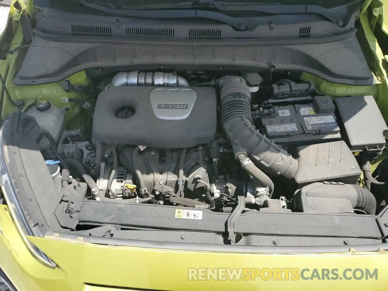 11 Photograph of a damaged car KM8K33A55KU203467 HYUNDAI KONA 2019