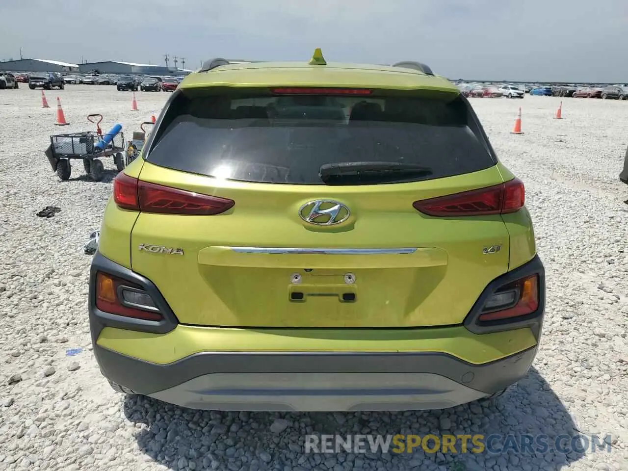 6 Photograph of a damaged car KM8K33A55KU203467 HYUNDAI KONA 2019