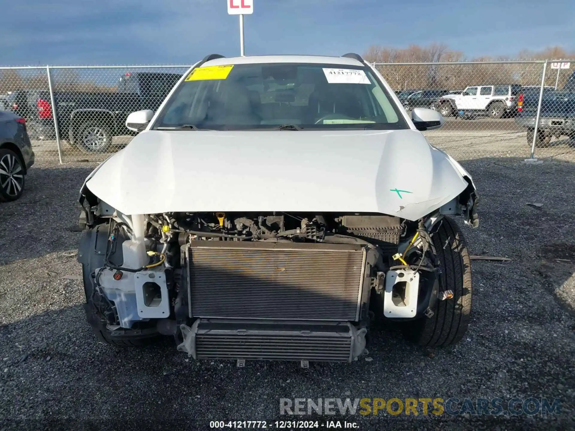 13 Photograph of a damaged car KM8K33A59KU371435 HYUNDAI KONA 2019