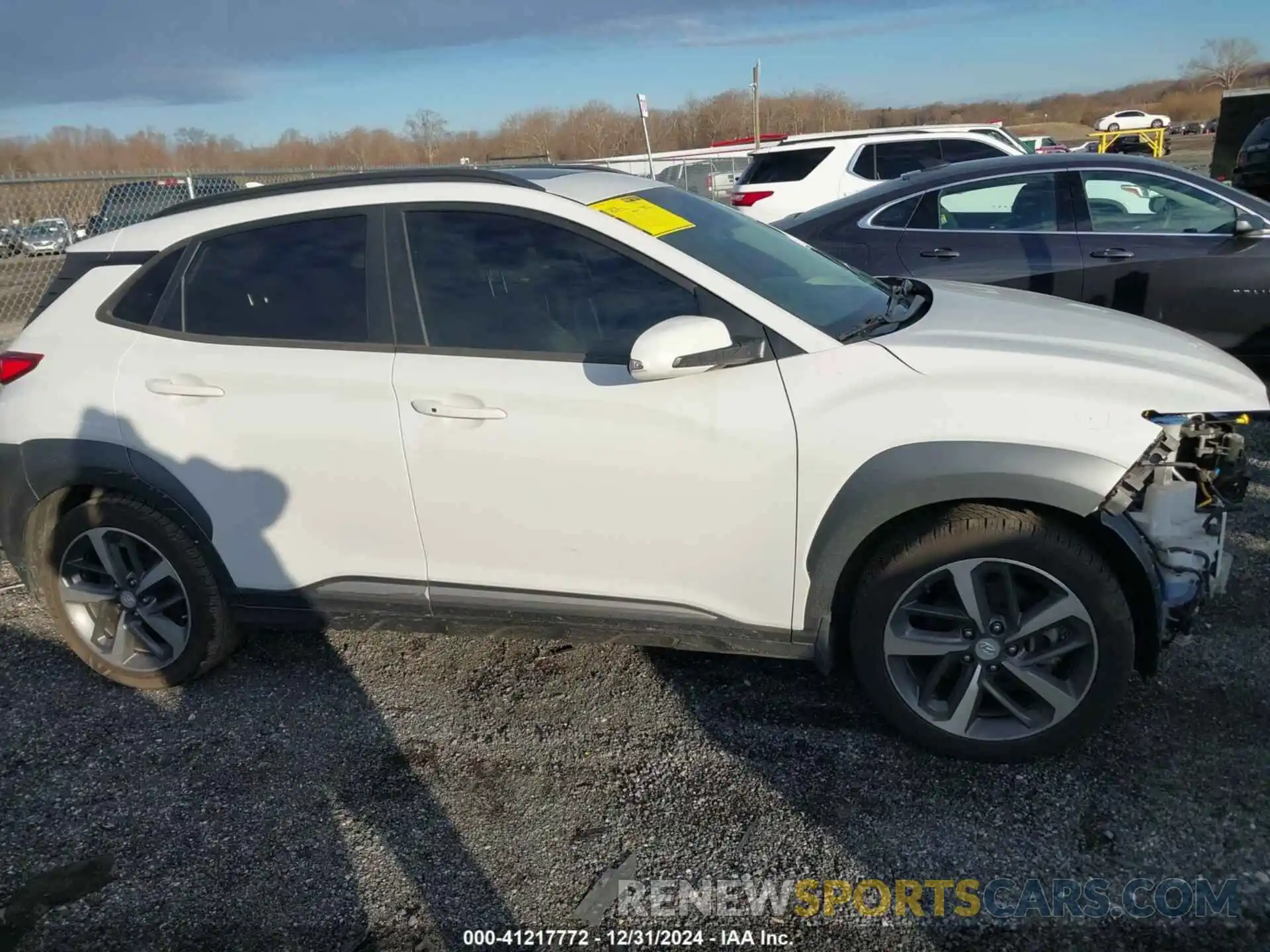 14 Photograph of a damaged car KM8K33A59KU371435 HYUNDAI KONA 2019