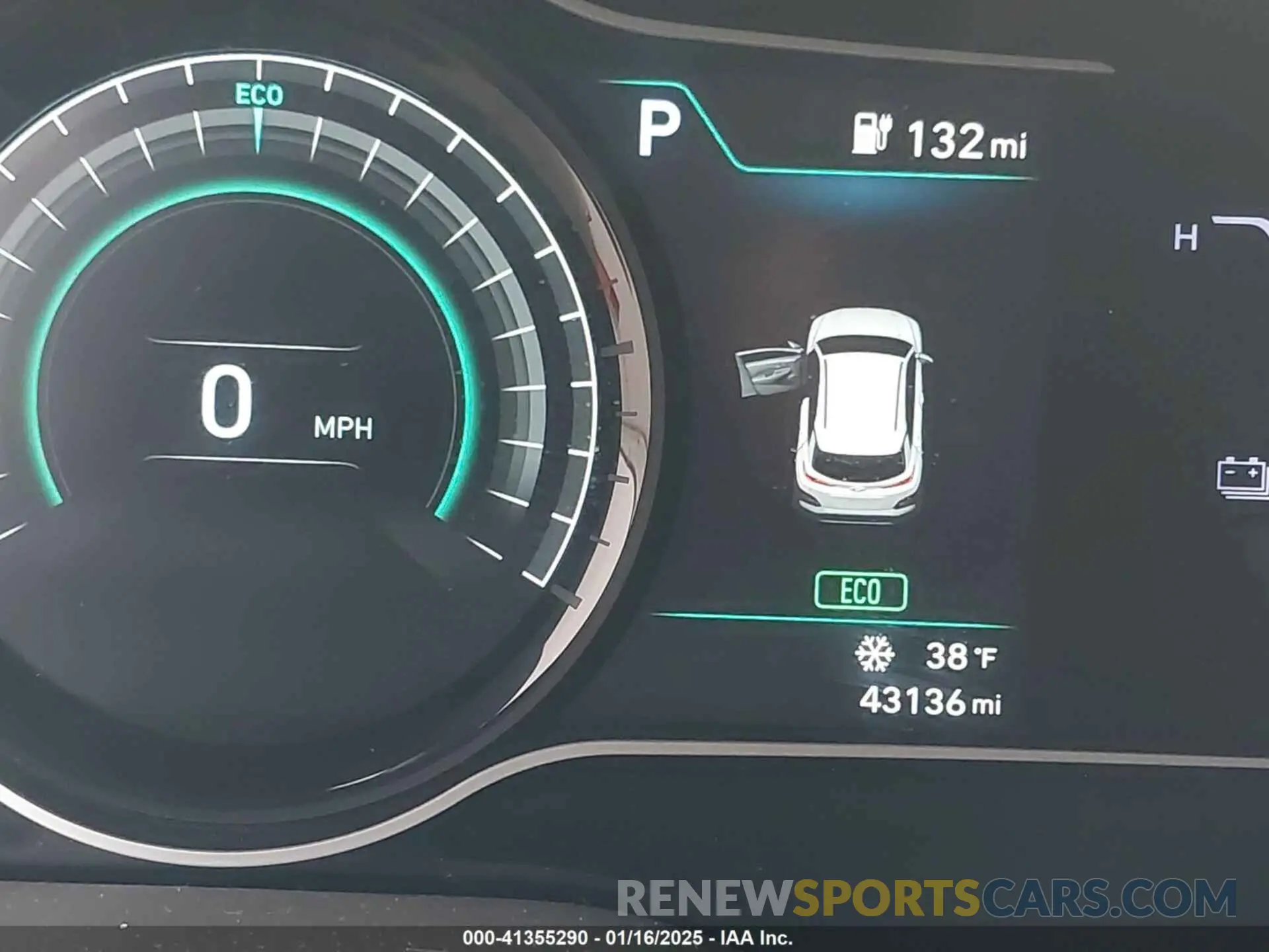 16 Photograph of a damaged car KM8K33AG1KU022271 HYUNDAI KONA 2019