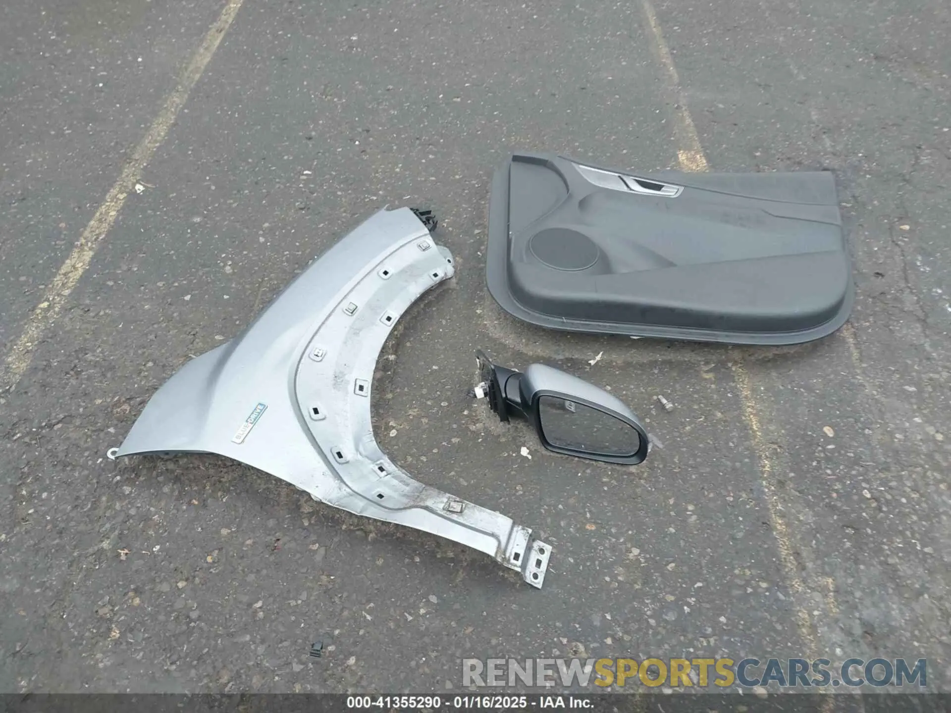 21 Photograph of a damaged car KM8K33AG1KU022271 HYUNDAI KONA 2019