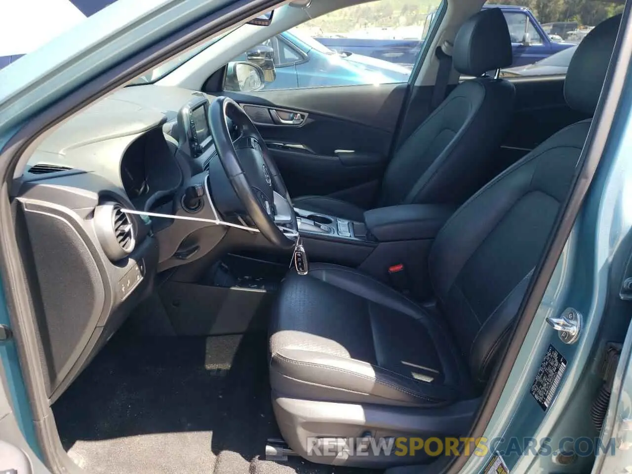 7 Photograph of a damaged car KM8K33AG2KU023414 HYUNDAI KONA 2019