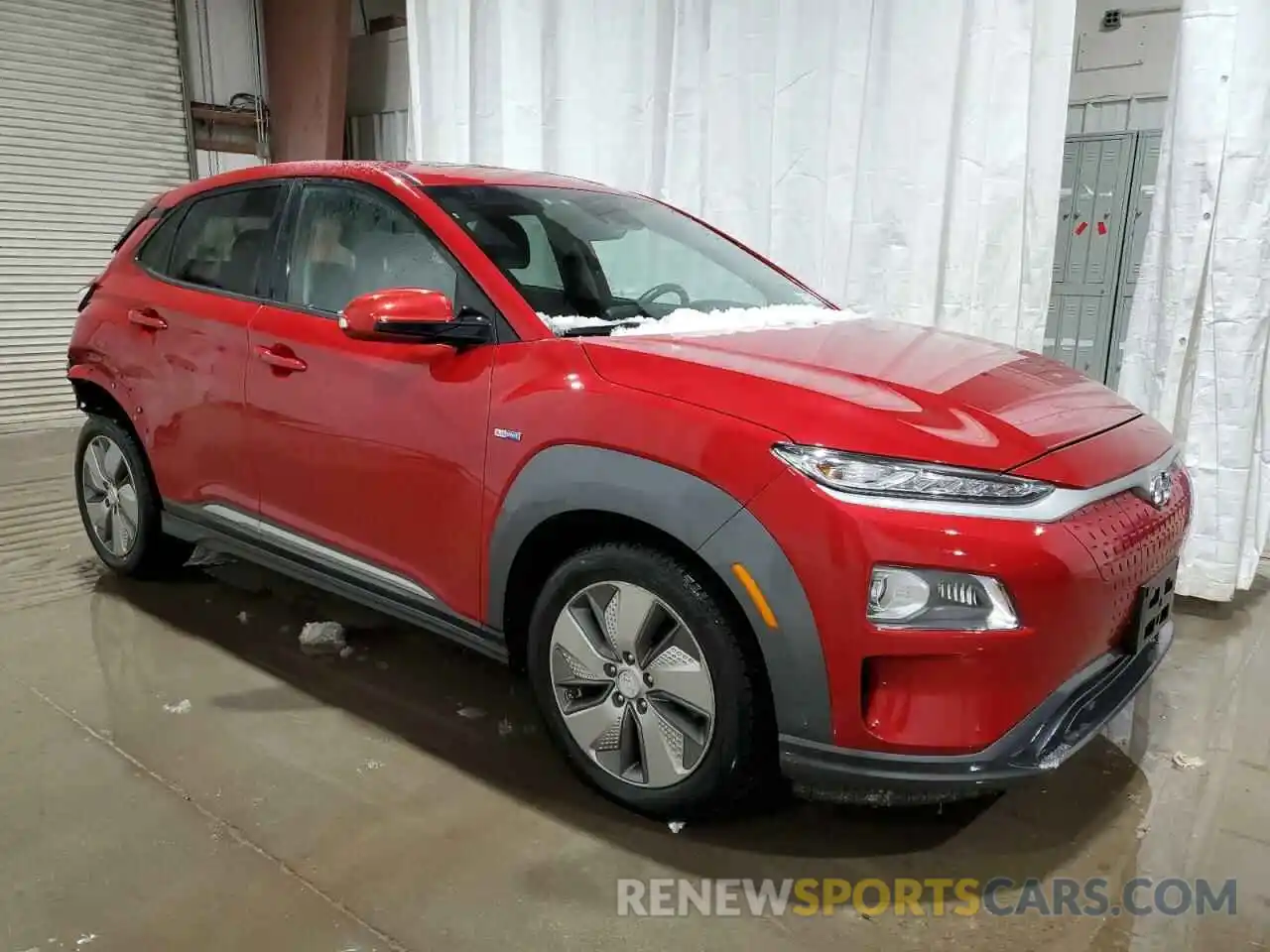 4 Photograph of a damaged car KM8K33AG2KU023610 HYUNDAI KONA 2019