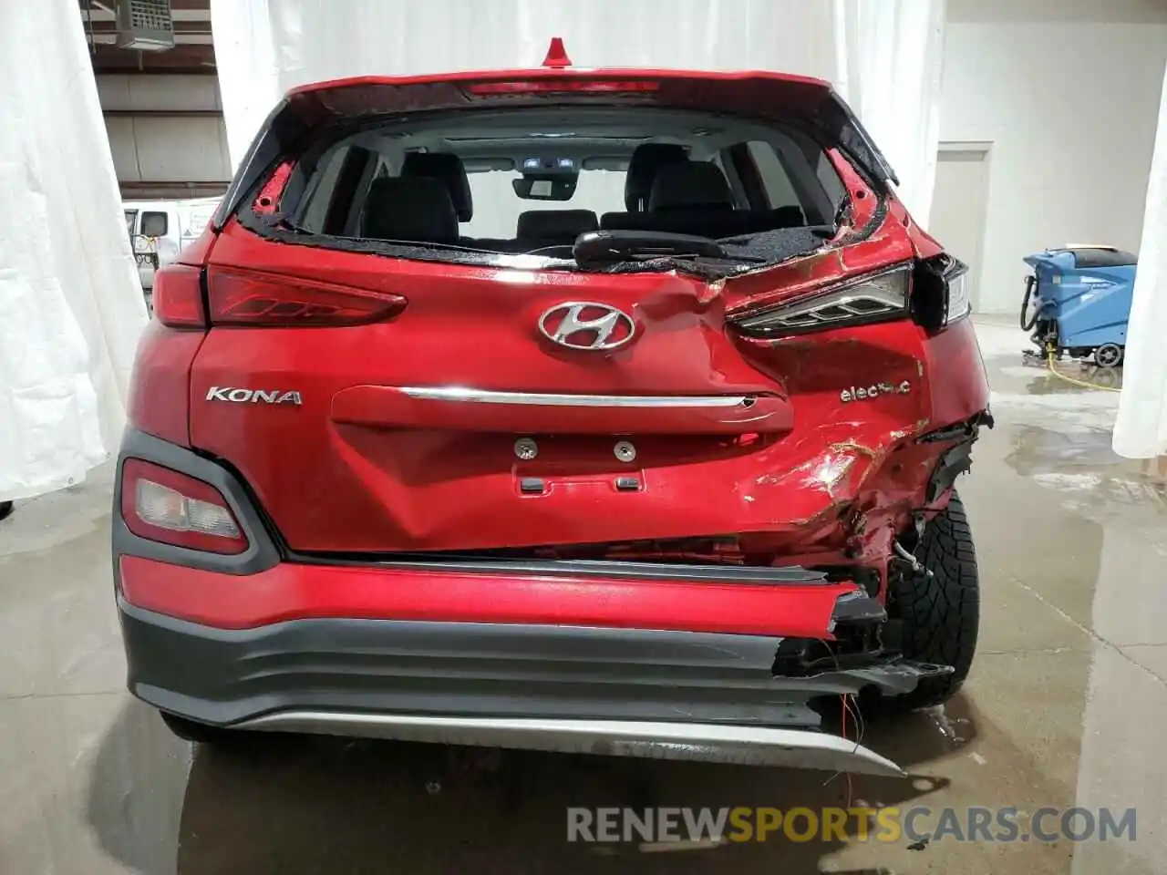 6 Photograph of a damaged car KM8K33AG2KU023610 HYUNDAI KONA 2019