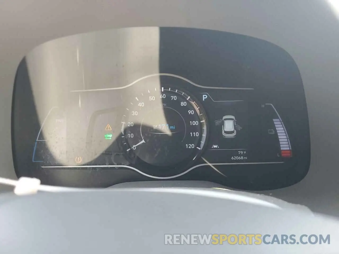 9 Photograph of a damaged car KM8K33AG9KU035785 HYUNDAI KONA 2019