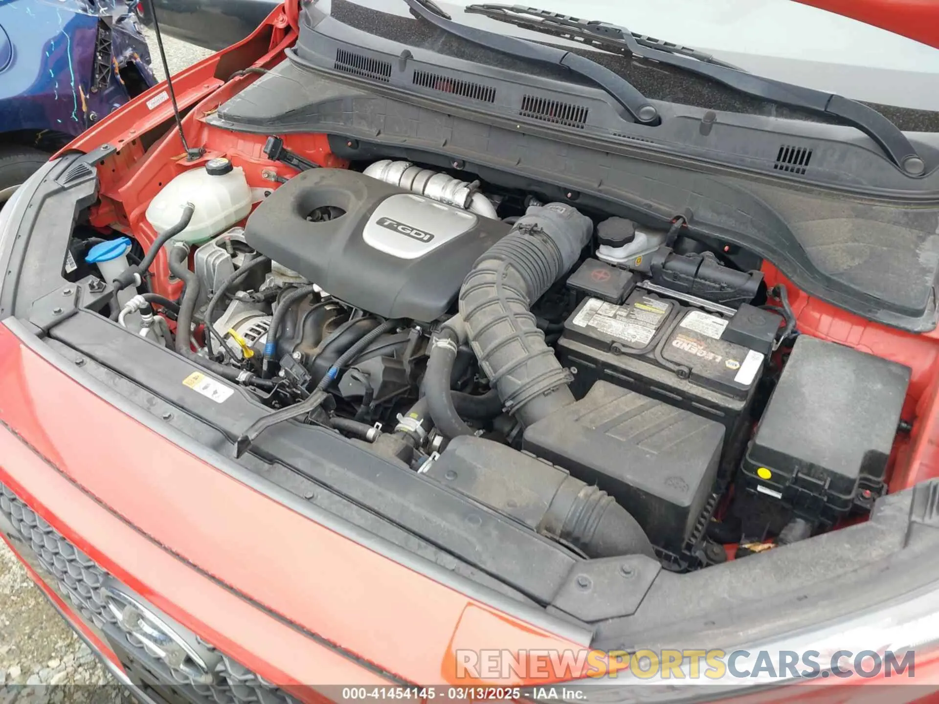 10 Photograph of a damaged car KM8K3CA53KU330542 HYUNDAI KONA 2019