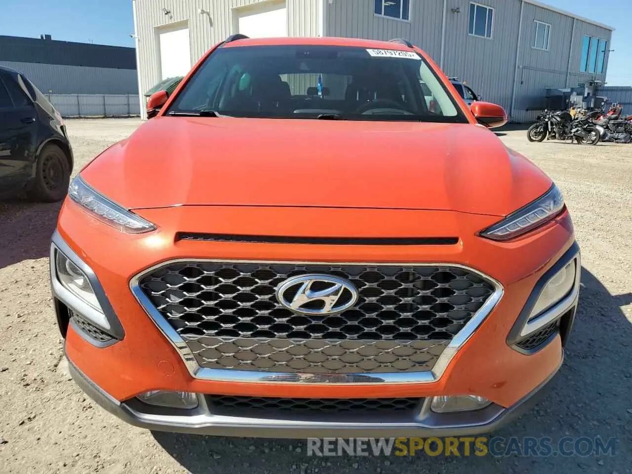 5 Photograph of a damaged car KM8K3CA55KU267668 HYUNDAI KONA 2019