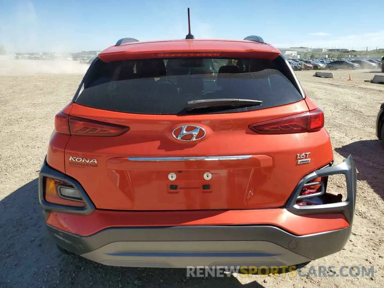 6 Photograph of a damaged car KM8K3CA55KU267668 HYUNDAI KONA 2019