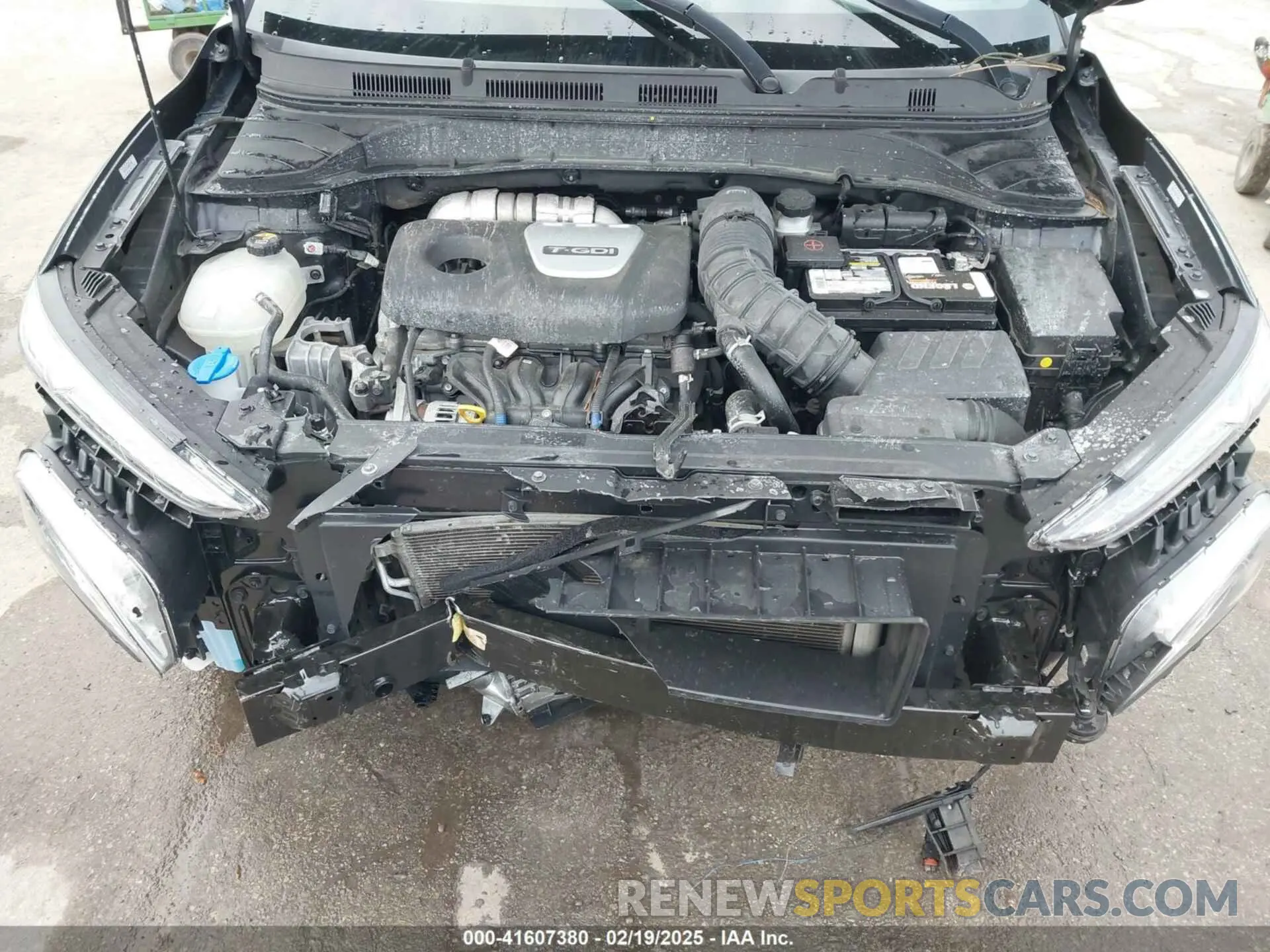 10 Photograph of a damaged car KM8K3CA59KU239307 HYUNDAI KONA 2019