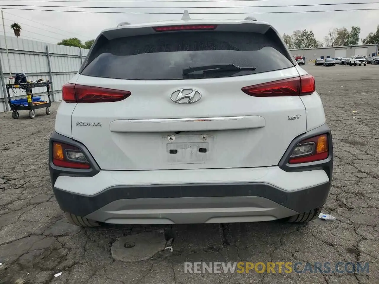 6 Photograph of a damaged car KM8K53A50KU218243 HYUNDAI KONA 2019